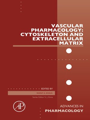 cover image of Vascular Pharmacology